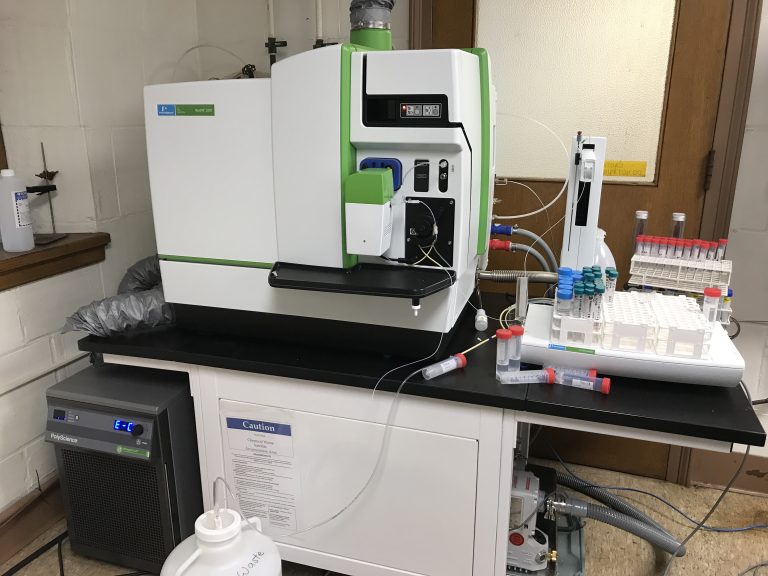A quadrupole ICP-MS mass spectrometer.